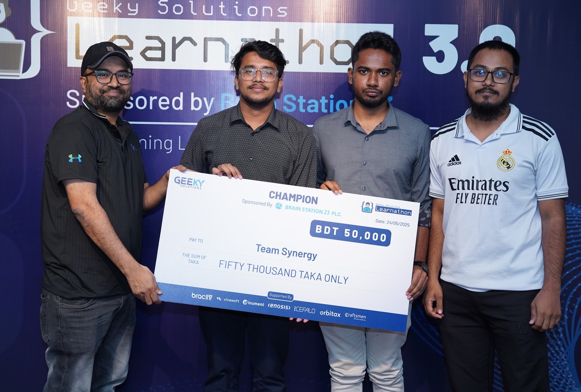 Learnathon 3.0 Champion